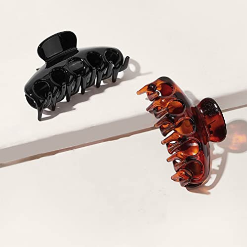 6 Unidades Cabelo Acrílico Banana Clipes De Garra De Plástico Grampos De Cabelo Feminino Tiara De Me