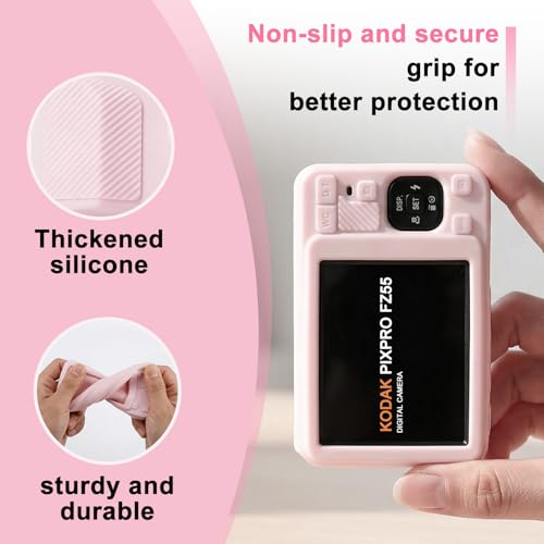 Funda de silicona para cámara Kodak PIXPRO FZ55 miniatura 3