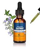 Herb Pharm Certified Organic Catnip Liquid Extract for Calming Nervous System Support, 1 Fl Oz