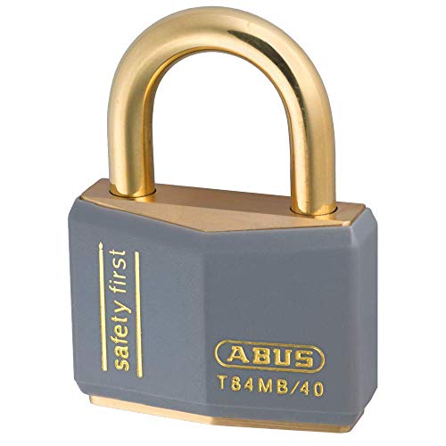 Image of ABUS 45414 Nautic INOX Series Solid Brass Padlock with 8405 Alike Keyed - Grey