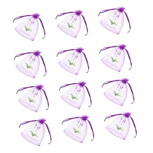 Bolsas de Organza Lavanda 20pcs HEALLILY para Almacenaje miniatura 1