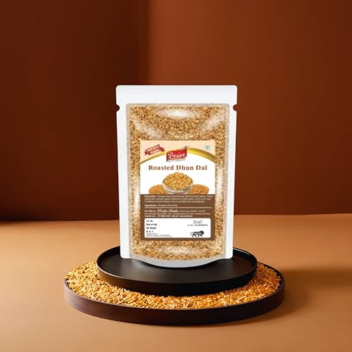 Image of Desire Roasted Dhana Dal (Roasted Split Coriander Seeds) 200 Gram