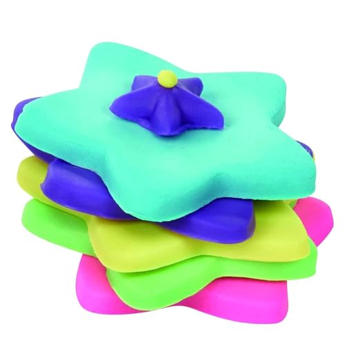 Image of Chanak Clay Dough for Kids Creatives Modelling Dough Set of 5 Clay for Craft Taste-Safe Clays Set Moudling Toys for Children DIY Craft Activity, BIS Approved, 50g Each