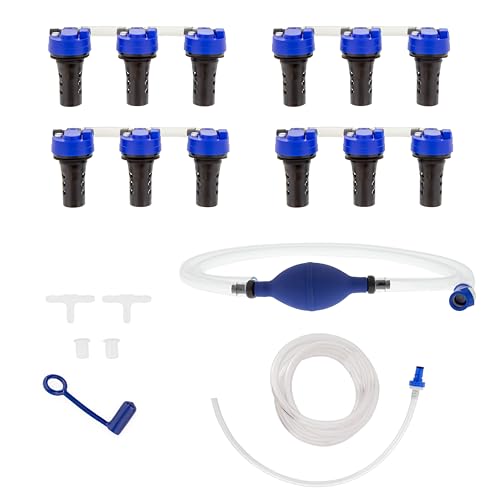 6V Flooded Lead Acid Battery Watering System (4-Battery Kit)