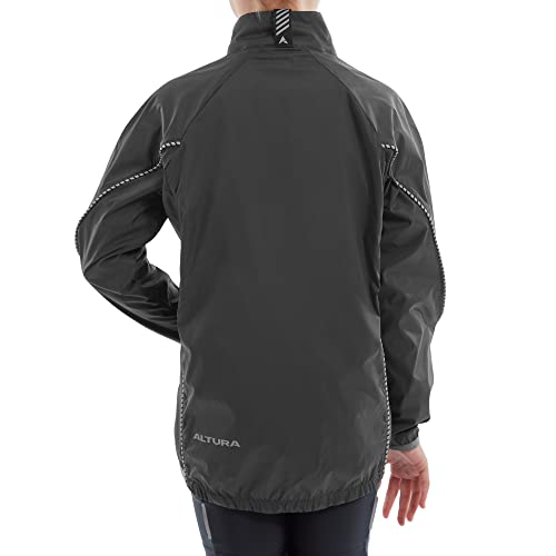 Altura Airstream Kinderjacke, leicht, wasserabweisend, Carbon, Alter 7–8 Jahre