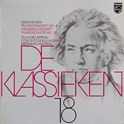 De Klassieken 18 - Beethoven: Pianoconcert Nr. 5 'Keizersconcert', Pianosonate Nr. 25