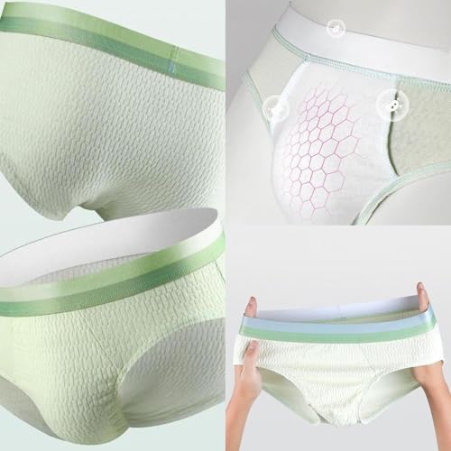 Ouruikia Men's Underwear Briefs Cotton Comfy Mens Briefs Soft Moisture Wicking Underwear Assorted Color Multipacks2