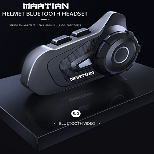 1Storm HB-B89CLEAR_MATTBLACK Motorcycle Modular Full Face Flip Up Dual Visor Helmet + Spoiler Bundle With Freedconn Motorcycle Bluetooth Headset: Hb89 Matt Black thumb #2