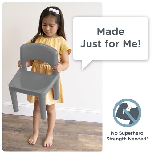 Humblecrewkidsplastictableandchairssetgreytablechairs Urban Country Home Decor Humble crew kids plastic table and chairs set grey table chairs urban country home decor