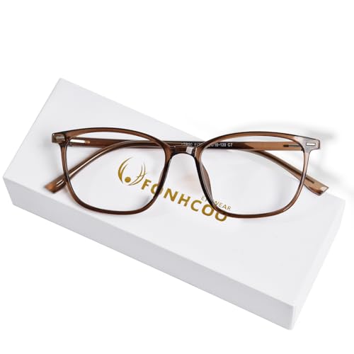FONHCOO Blue Light Blocking Glasses TR90 Frame UV Glare