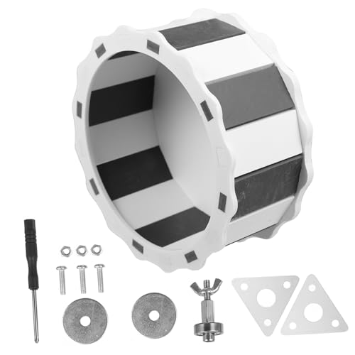 HAKIDZEL Silent Small Hamster Exercise Wheel Bite-Resistant Running Spinner for Small Pets Prevents Obesity and Provides Fun Physical Activity Cage Accessory for Hamsters Gerbils and Mice