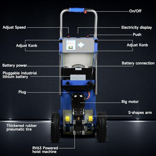 Carretilla eléctrica para escaleras, 1250W, 900 lbs miniatura 6