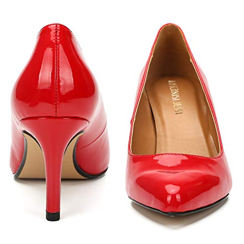 Image of Unisex Men's Women's Classic Mid Kitten Heel Pumps