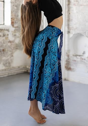 Long Skirts for Women Maxi Boho Skirt Floral Print