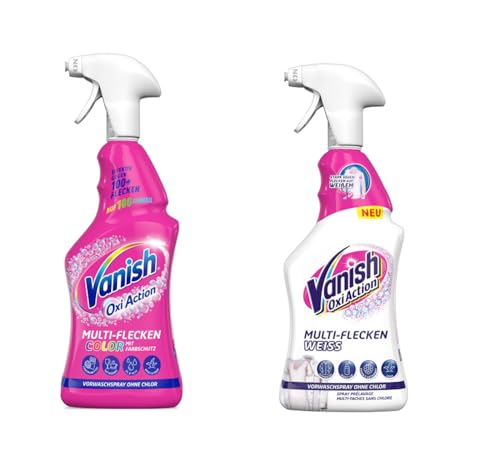 Vanish Vorwaschspray Mix-Pack - für bunte und weiße Wäsche