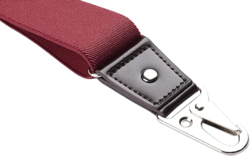 Image of Suspenders for Men with Snap Hooks Adjustable 1.4 inch Wide