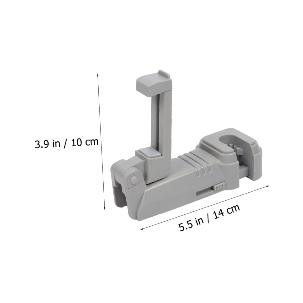 GRIRIW Car Seat Back Hanger Protective Silicone Phone Holder Hook for Long Trips