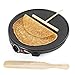 Price comparison product image Giles & Posner EK2510G Electric Pancake Maker - Traditional French Crepes & Galettes, Large 30cm/12" Non-Stick Hot Plate, Adjustable Temperature Control, Includes Wooden Spreader & Spatula, 1300W