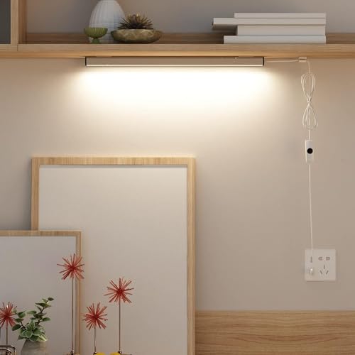 Image of ASOKO 12 Inch Under Counter LED Lights Dimmable 5000K Plug in Desk 2Pack