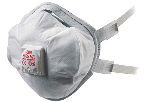 Preisvergleich Produktbild 3 M 8835 Staub / Mist / Metal Fume Atemschutzmaske Box / 5