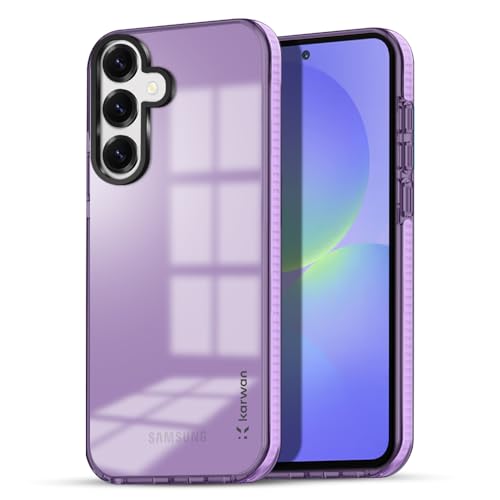 Image of KARWAN Back Cover|Samsung Galaxy S25 Back Cover |Polycarbonate Material| Full Camera Protection |Perfectly Fit| Case for Samsung Galaxy S25 - Purple