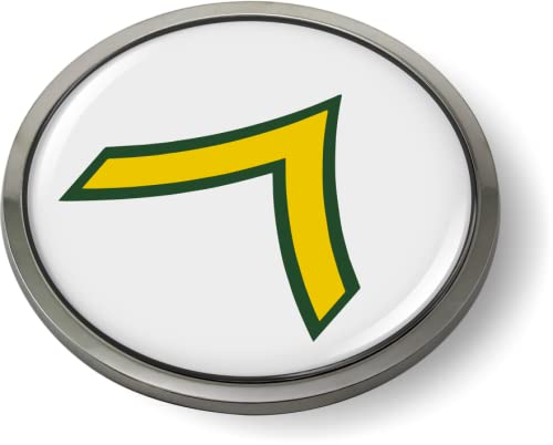 Image of US Army Rank Insignia CAR Emblem Chrome Metal Bezel - Private E-2(PV2) | Official U.S. Army Licensed Product, Enlisted Soldiers, Badge, Sticker, made by BestLicensePlateFrames