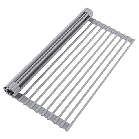 Oizeir Roll Up Dish Drying Rack Cover