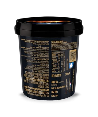 Image of SALTED CARAMEL TUB Premium Icecream Tub, 700 ml