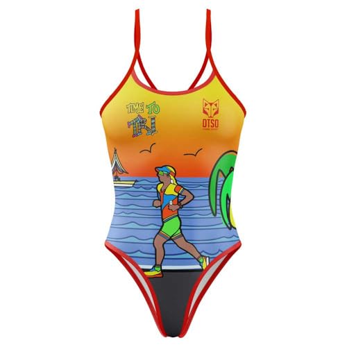 Otso Time to Tri Maillot de Bain de Course Swimsuit S