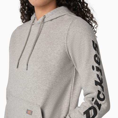 Image of Dickies womens Heavyweight Logo Sleeve Pullover
