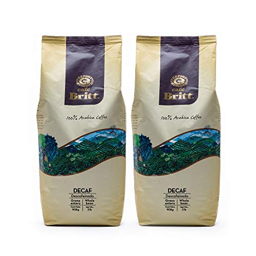 Café Britt Costa Rican Descafeinado 2-Pack 2 lbs c/u miniatura 1