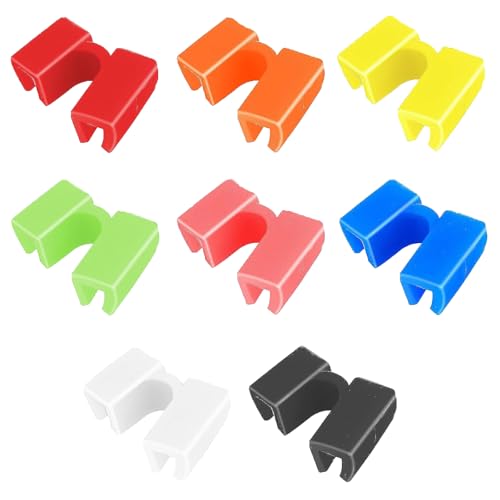 8 Pcs Chopsticks for Beginners Helpers, Chopstick Helpers for Beginners, Reusable Chopstick Helper, Multicolor Training Chopsticks, for Many Age Adults, Beginner, Trainers Or Learner