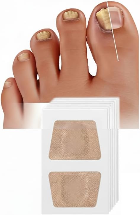 TERRIFI Fungal Nail Treatment Patches - Extra Strong Toenail Fungus Repair, 8-Hour Overnight Treatment for Nail Fungus (32 Pcs)