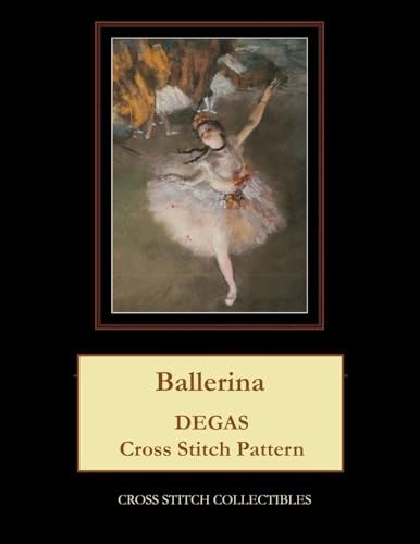 Ballerina: Degas cross stitch pattern