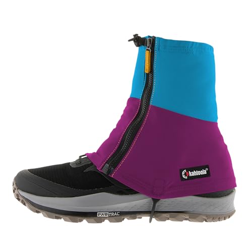 Kahtoola INSTAgaiter Mid Gaiters for Hiking, Trail Running, Mountaineering, Hunting, Rocky Terrain, Mud, Snow & Ice