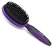 Hertzko Double Sided Combo Pins and Bristle Brush for Dogs and Cats with Long or Short Hair - Dense Bristles Remove Loose Hair from Top Coat and Pin Comb Removes Tangles, and Dead Undercoat