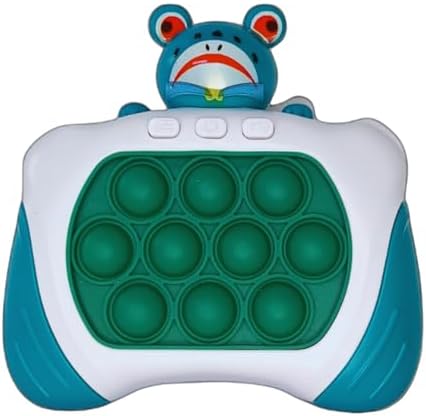 Pop It Eletrônico Anti-Stress, Brinquedo Bolhas de Estourar Relaxantes e Divertidas para Crianças e Adultos, Fidget Toy Sensorial, Qualidade Premium (Sapo)