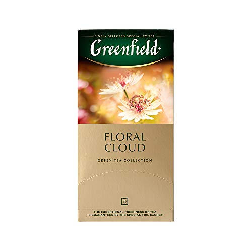 Greenfield Floral Cloud Oolong Tea Fruit & Herbal Collection 25 Teabags The Execptional Freshness Of Tea Is Guranteed By The Special Foil Sachet #TOP2