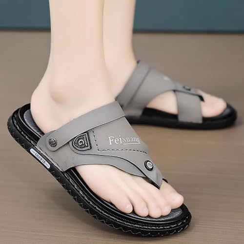Alluce Valgo Sandali Ortopedici da Uomo,Estate Viaggio Correttore delle Dita dei Piedi Infradito da Spiaggia da Uomo,Comodo Leggero Pantofole per la Correzione del Piede (Color : White, Size : 38 EU