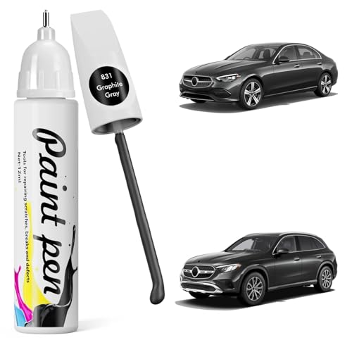 Edantas Stylo de peinture de voiture compatible avec Mercedes Benz