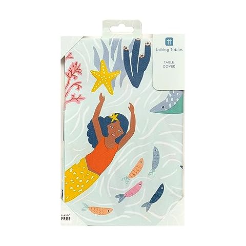 Talking Tables Eco-Friendly Mermaid Table Cover Cover