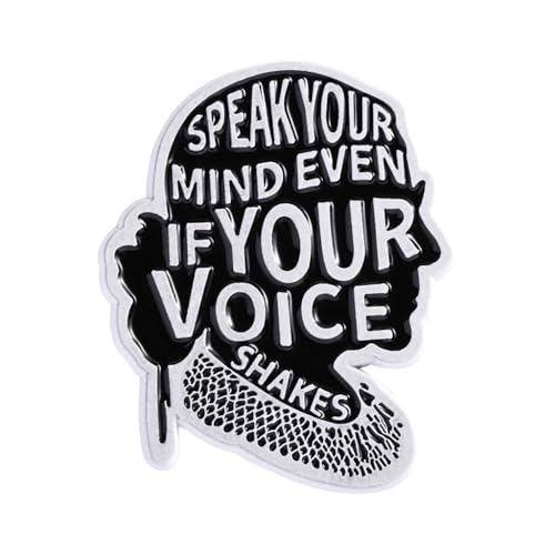 Image of Funny Feminist Enamel Pin Badges, Girl Women Power Rights Pin Badge for Hat
