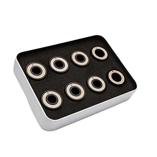 Quantum Bearing Science Isotope Series Ceramic Hybrid Skateboard Bearings Kit #TOP1