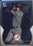 2023 Bowman Draft Chrome #BDC-196 Spencer Jones New York Yankees Official MLB Baseball Card in Raw (NM or Better) Condition