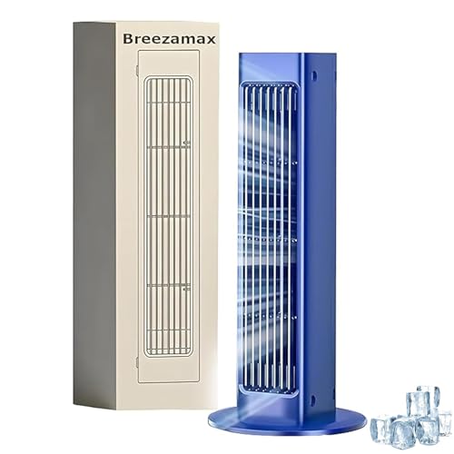 Image of Breeze Max Air Cooler, Qinux Brizaac - Beat The Scorching Heat & Humidity Instantly, Breeze Max Portable Air Conditioners, Small and Compact Ultra Quiet Energy Efficient (Plug in,B)
