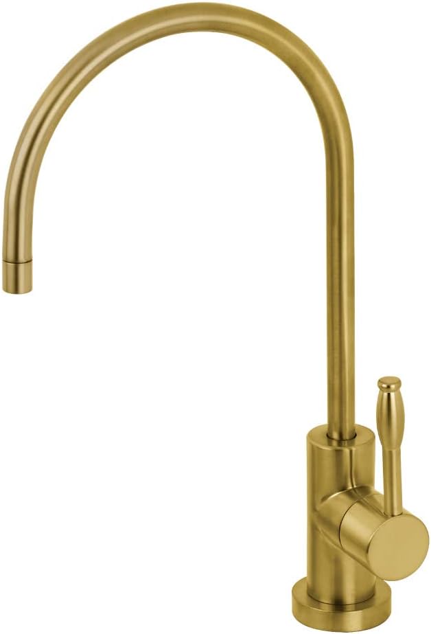 Kingston Brass KS8196NKL Nustudio Water Filtration Faucet, Polished Nickel, 11.13 x 5.88 x 1.69