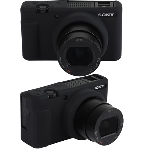 Funda de silicona para cámara Sony ZV-1F negra miniatura 5