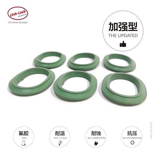 Image of Link-Lock Intake Manifold Gasket Set Left and Right A2761410180 2761410180 for Mercedes-Benz M276 E300 S350 S400 R350 CLS400 ML300 ML350 GL400 X66 W166 W221 W222 R172 V251 C218