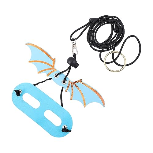 ERINGOGO 5Pcs Adjustable Lizard Harness Leash with for Reptiles and Design for Outdoor Walking and Travel