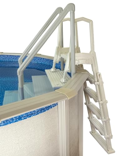 Escalera para piscina con peldaños antideslizantes 36" x 81" miniatura 3